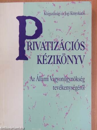 Privatizációs kézikönyv