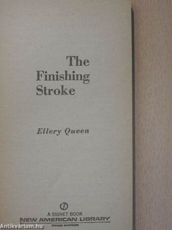 The Finishing Stroke