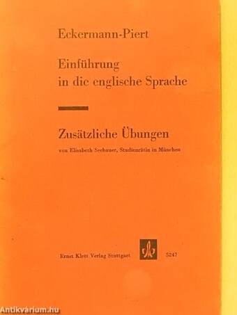 Einführung in die englische Sprache