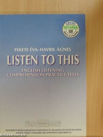 Listen to this - English Listening Comprehension Practice Tests