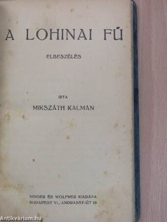 A lohinai fű