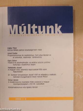 Múltunk 2003/2.