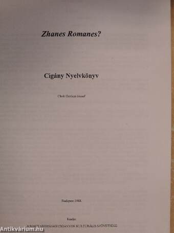 Zhanes romanes?