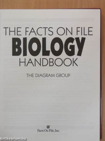 The Facts on File Biology Handbook