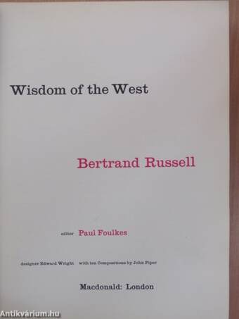 Wisdom of the West