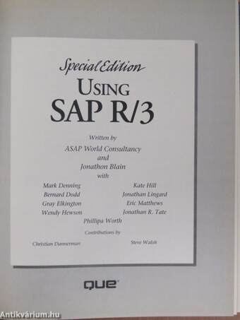 Using SAP R/3