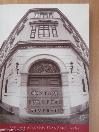 Central European University 1997-1998 Academic Year Prospectus