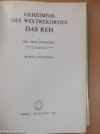 Geheimnis des Weltrekordes Das Reh