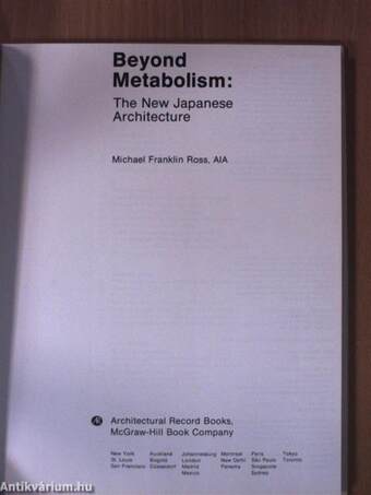 Beyond Metabolism