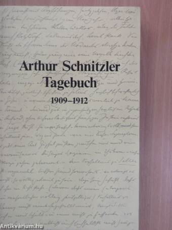 Tagebuch 1909-1912