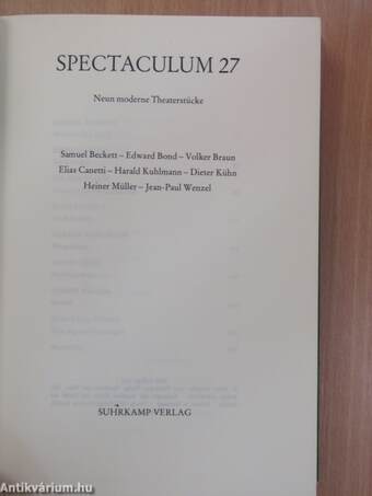 Spectaculum 27