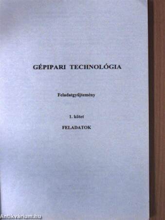 Gépipari technológia 1.