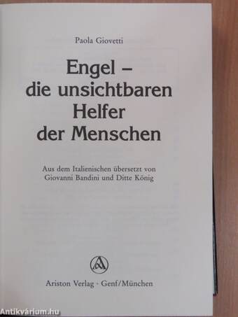 Engel - die unsichtbaren Helfer der Menschen