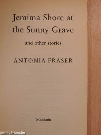 Jemima Shore at the Sunny Grave