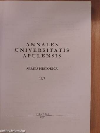 Annales Universitatis Apulensis