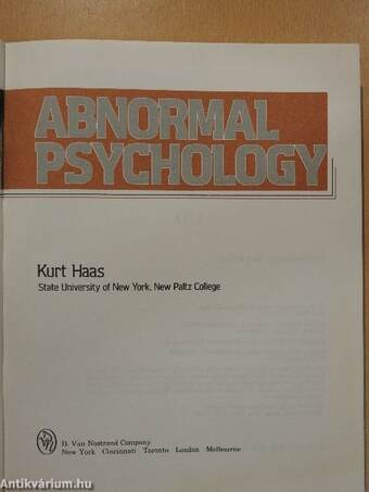 Abnormal Psychology