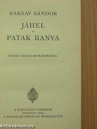 Jáhel/Patak banya