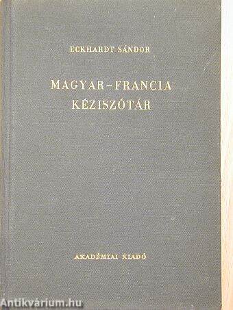 Magyar-francia kéziszótár