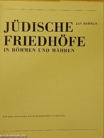 Jüdische Friedhöfe in Böhmen und Mähren