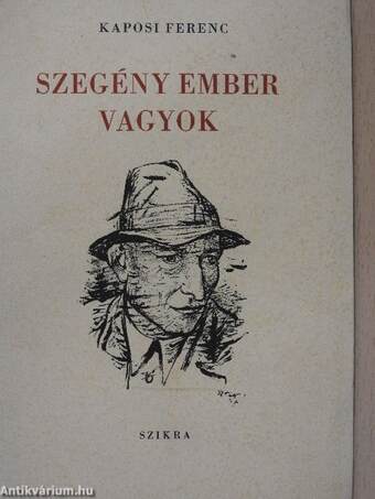 Szegény ember vagyok