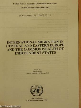 International Migration in Central and Eastern Europe and the Commonwealth of Independent States