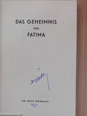 Das Geheimnis von Fatima