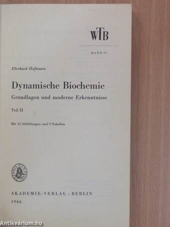 Dynamische Biochemie 2.