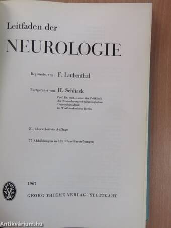 Leitfaden der Neurologie