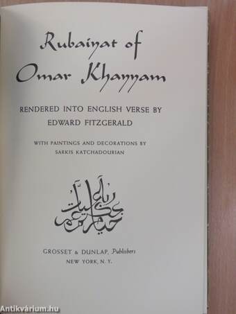 Rubaiyat of Omar Khayyam