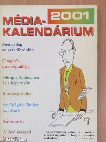 Médiakalendárium 2001