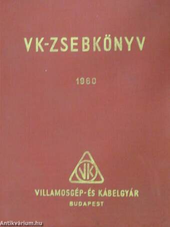 VK-zsebkönyv 1960