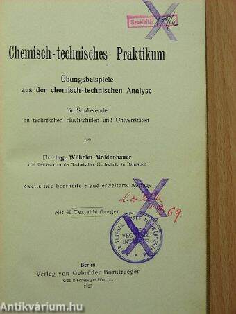 Chemisch-technisches Praktikum