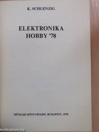 Elektronika hobby '78