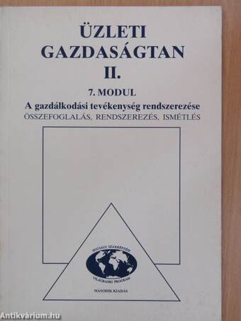 Üzleti gazdaságtan II/7.