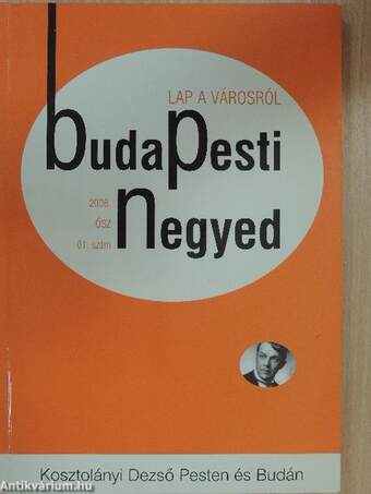 Budapesti negyed 2008. ősz