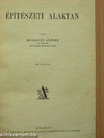 Építészeti alaktan/Az olasz renaissance építőművészet homlokzati és térrendszerei