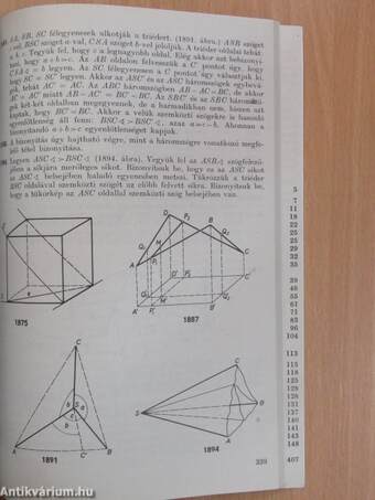 Geometriai feladatok gyűjteménye I.