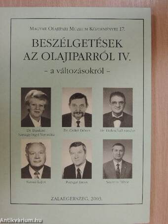 Beszélgetések az olajiparról IV.