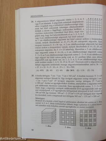 Matematikai versenytesztek '99