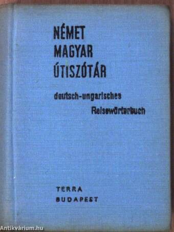 Magyar-német/német-magyar útiszótár