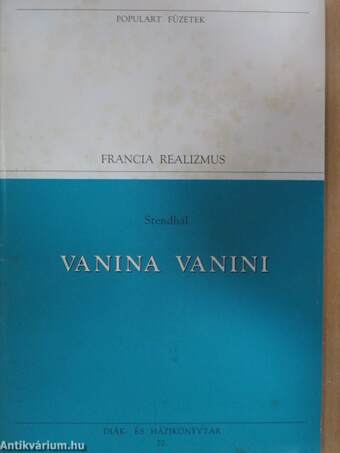 Vanina Vanini