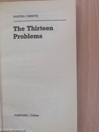 The Thirteen Problems