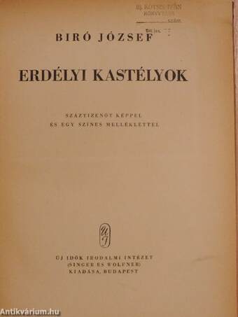 Erdélyi kastélyok