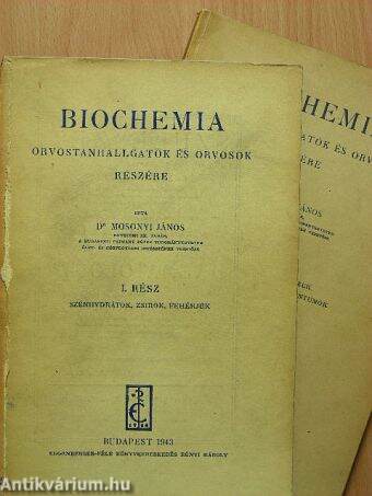 Biochemia I-II.