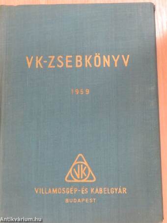 VK-zsebkönyv 1959