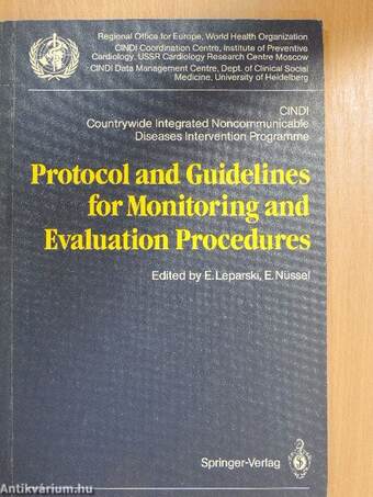 Protocol and Guidelines for Monitoring and Evaluation Procedures