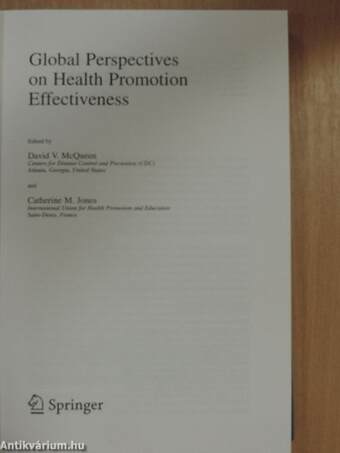 Global Perspectives on Health Promotion Effectiveness