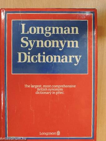 Longman Synonym Dictionary