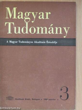 Magyar Tudomány 1968. március