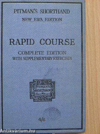 Pitman's Shorthand Rapid Course